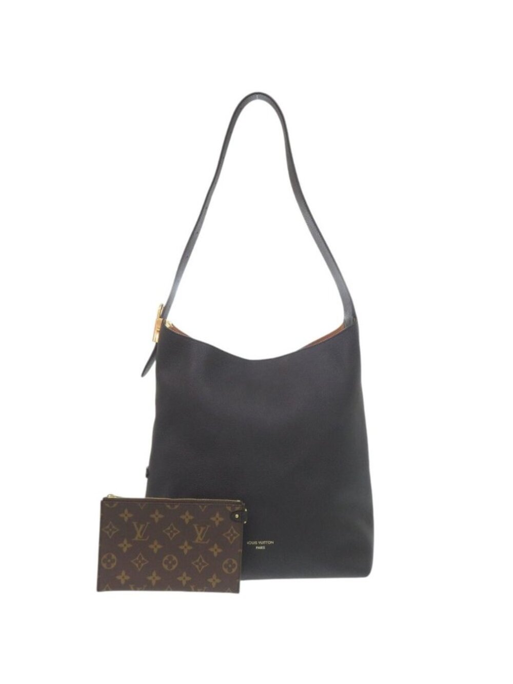 Louis Vuitton Lowkey Hobo MM IC Calfskin Black Shoulder Bag